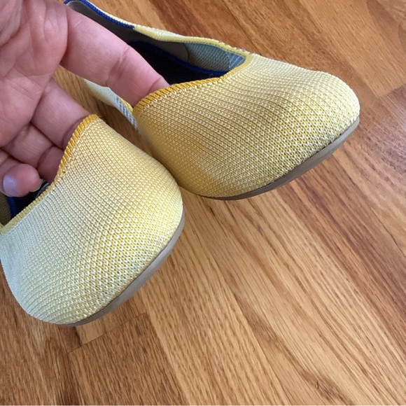 Rothy’s Yellow Lemon Round Toe Slip On Classic Ballet Flat Women’s Size 8 - Picture 2 of 6